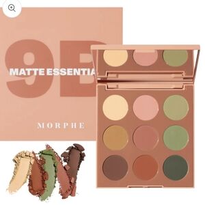 Morphe 9B Matte Essentials Eyeshadow Palette - Earthy Tones